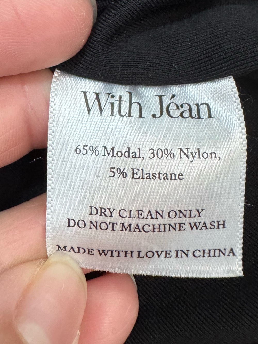 With Jean SIENNA TOP | BLACK M - Picture 11 of 11